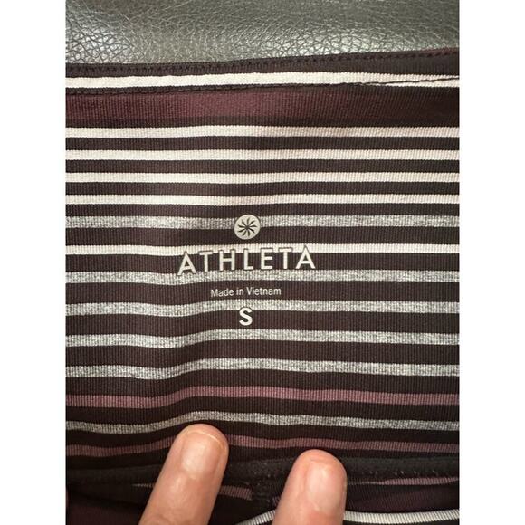 Athleta Expanse Stripe High Rise Chaturanga Leggings- Like new - Picture 5 of 6